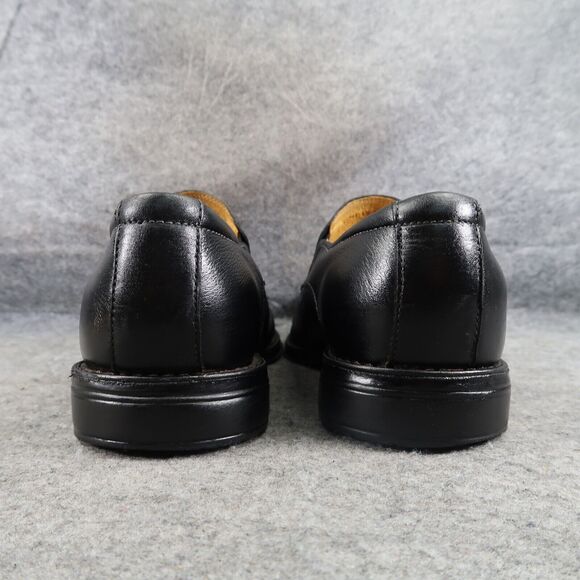 Sandro Moscoloni Shoes Mens 11 Loafer Slip On Classic Jacobs Venetian Leather - Picture 4 of 16
